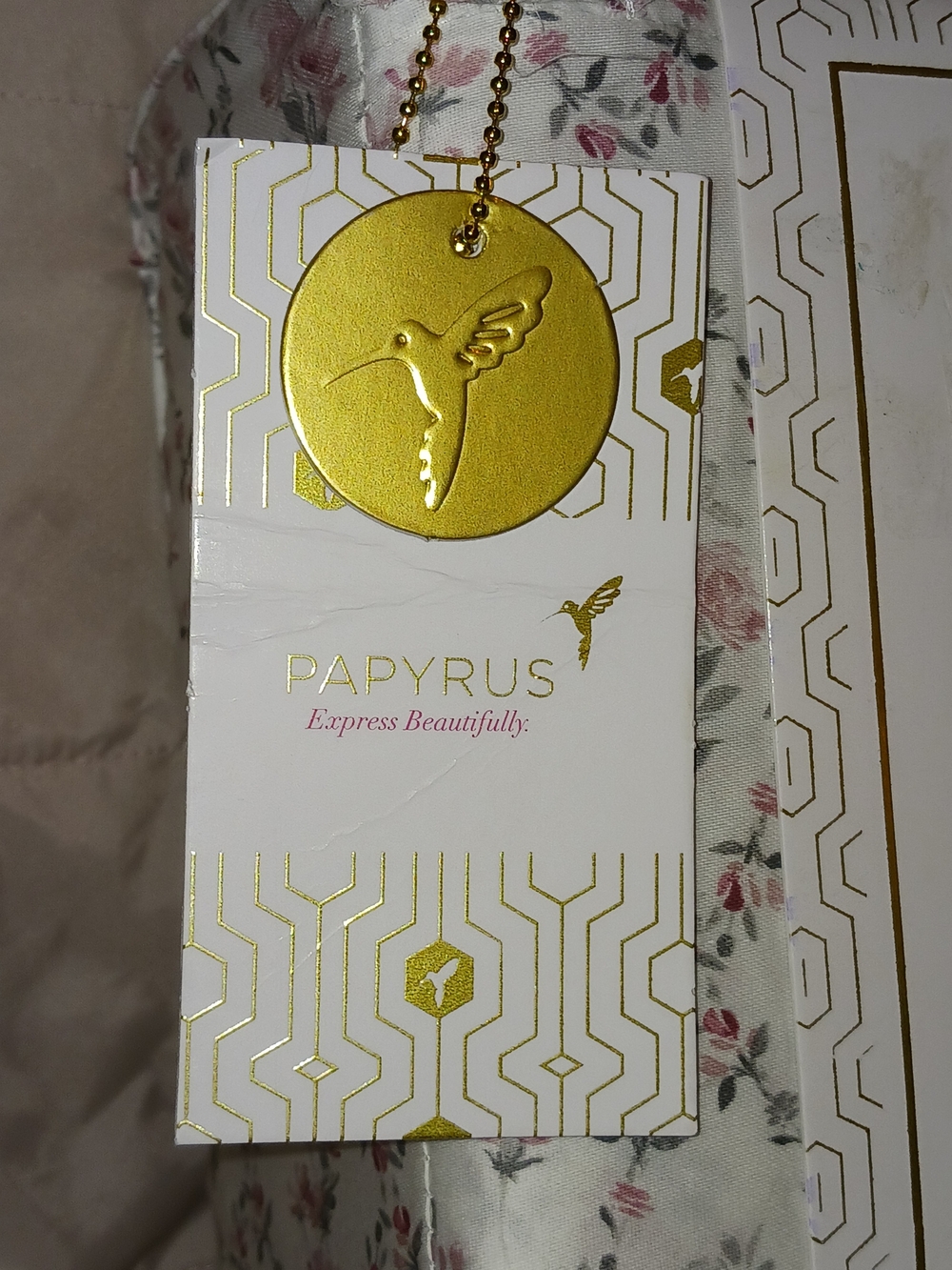✨️SEALED✨️ Papyrus Blush Floral Cotton Sateen Queen Sheet Set - Picture 2 of 13